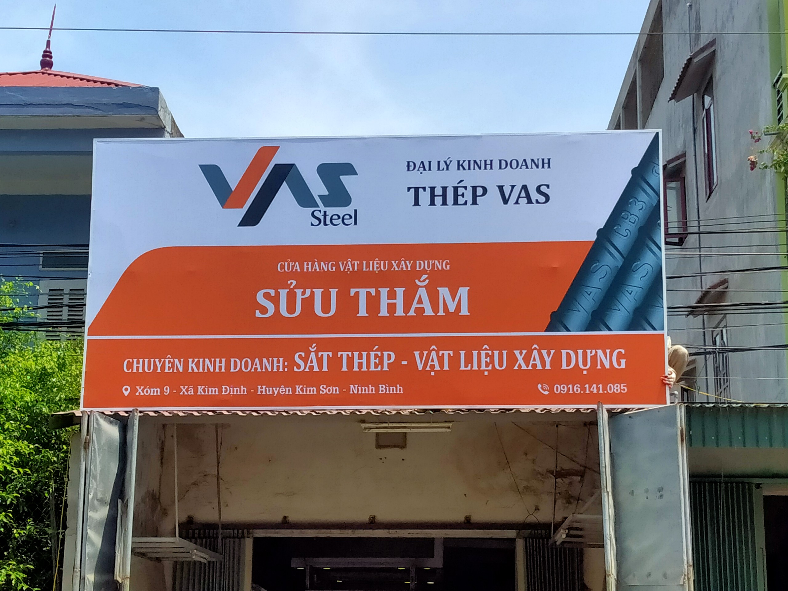 kinh doanh đại lý sắt thép vas